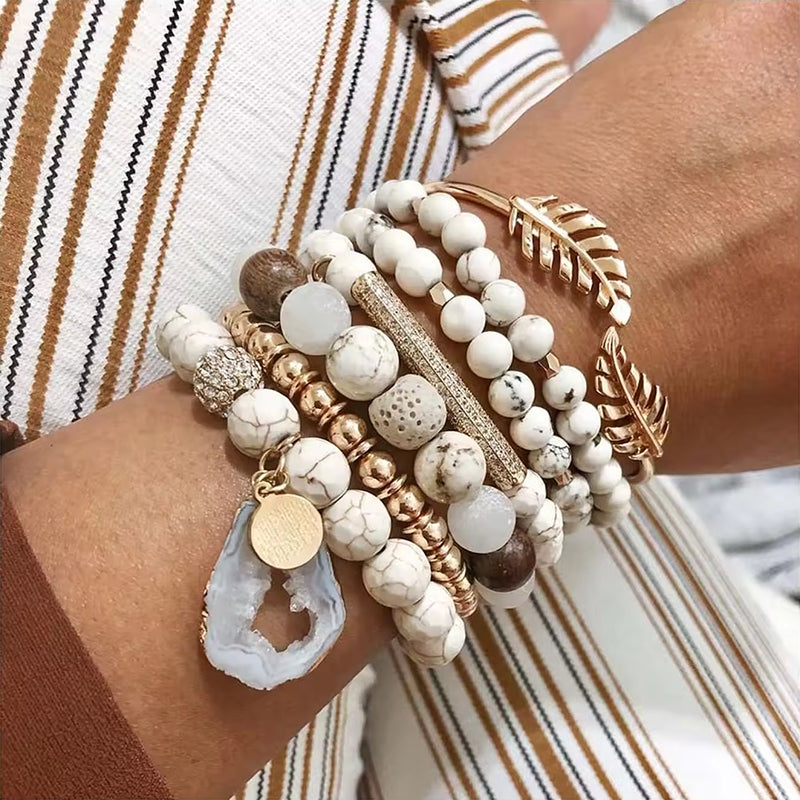 Stackable Bracelets Set
